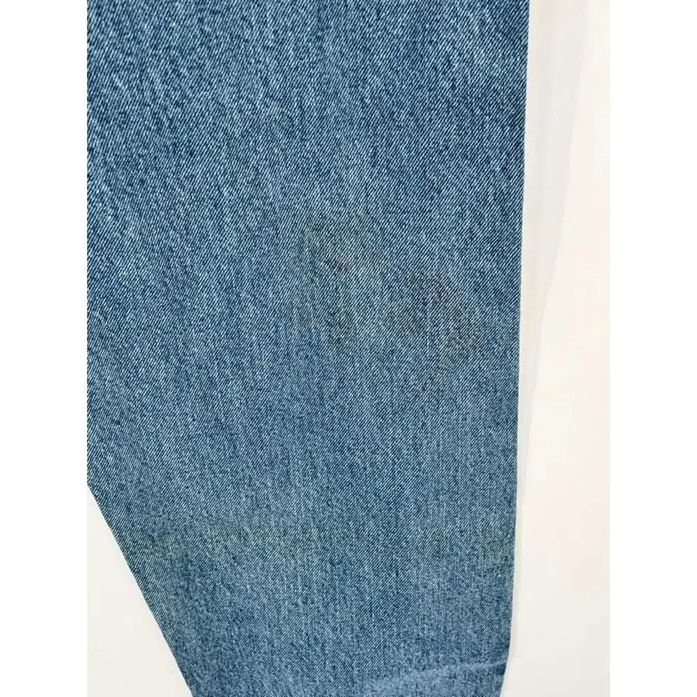 Levi's 560 Loose Fit Straight Leg Jeans Size 16 Cotton‎ Denim